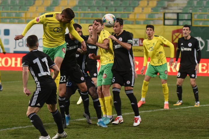 Detalj s utakmice na Aldo Drosini/Foto PIXSELL