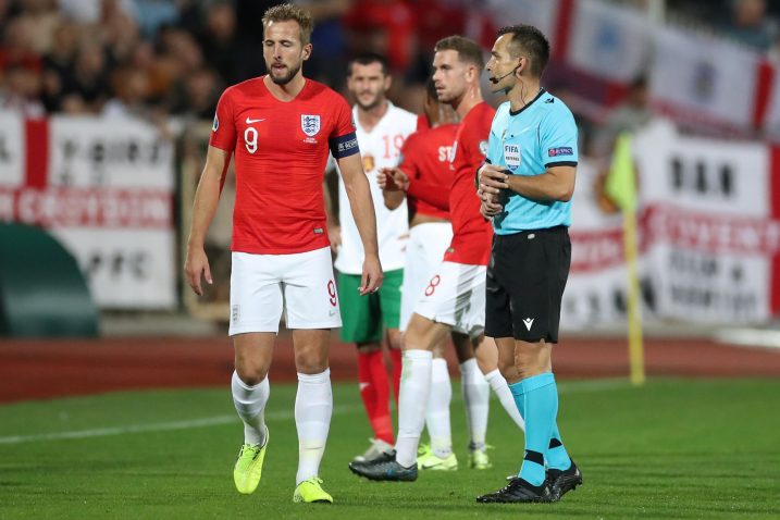 Harry Kane i Ivan Bebek/Foto REUTERS