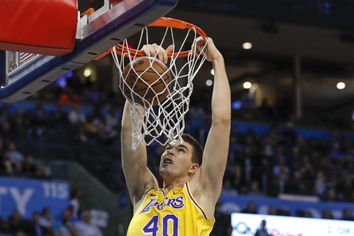 Ivica Zubac (LA Lakers)/Foto REUTERS