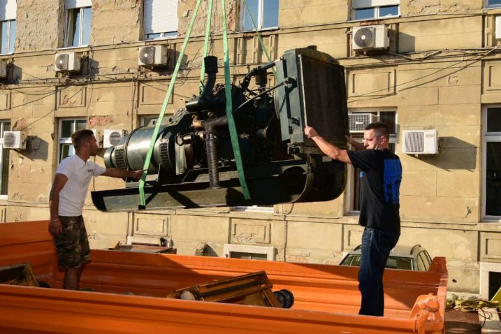 Motor će biti dio postava izložbe o riječkom torpedu / Snimio Marin ANIČIĆ