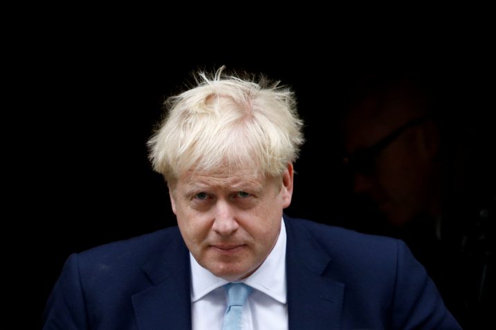 Boris Johnson / REUTERS