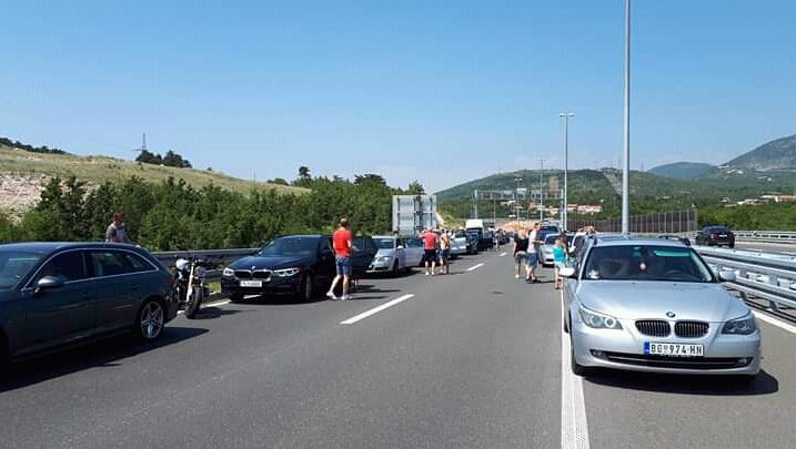 Foto Facebook / Problemi u prometu- Rijeka i okolica