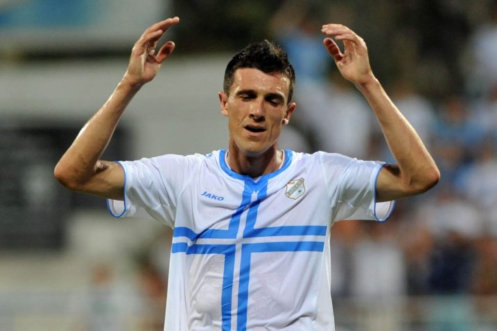 Ivan Krstanović predvodit će napad Slaven Belupa protiv bivše momčadi/Foto Arhiva NL