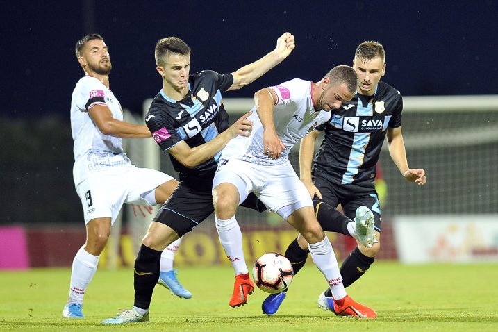 Ivan Lepinjica i Denis Bušnja tijekom ogleda u Velikoj Gorici/D. KOVAČEVIĆ