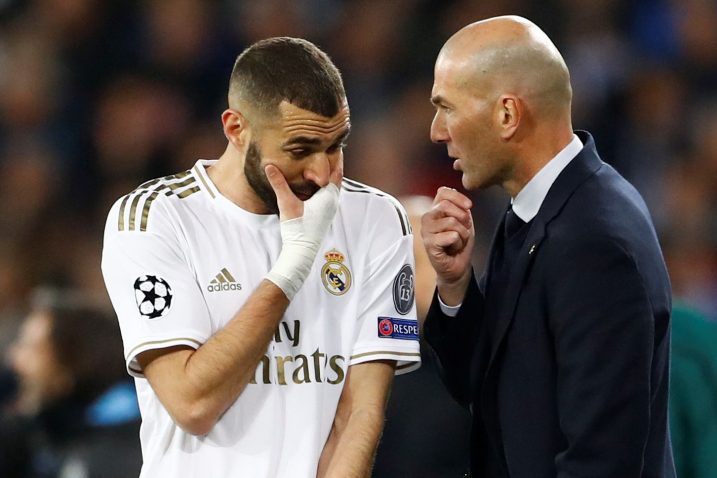 Karim Benzema i Zinedine Zidane/Foto REUTERS