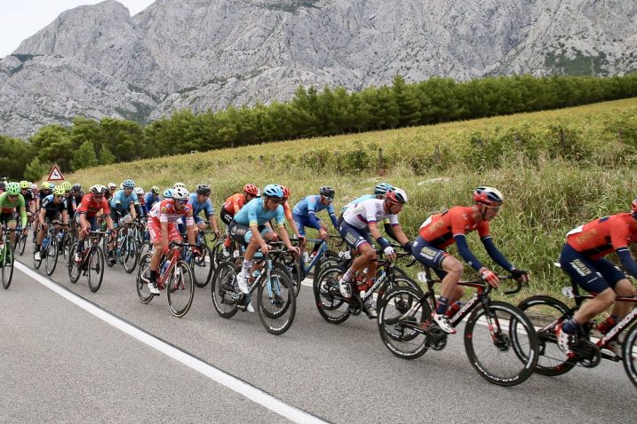 Peloton CRO Racea ispod Biokova/Foto PIXSELL