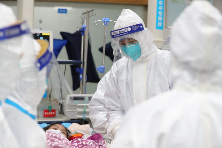 Foto THE CENTRAL HOSPITAL OF WUHAN VIA WEIBO /via REUTERS