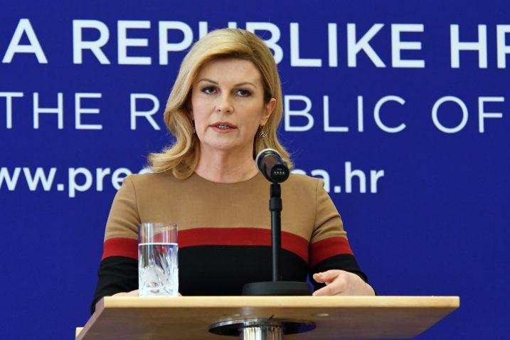 Ja sam neosporno predsjednica svih hrvatskih građana i tako se ponašam - Kolinda Grabar-Kitarović / Foto Denis LOVROVIĆ