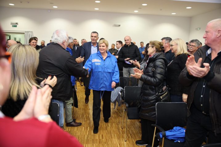 Kolinda Grabar-Kitarović u Kninu