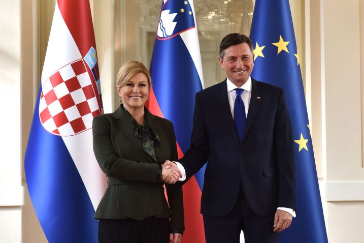 Kolinda Grabar-Kitarović i Borut Pahor