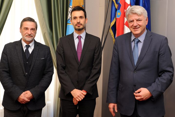 Erik Fabijanić, Davide Bradanini i Zlatko Komadina / Foto: Marko Gracin