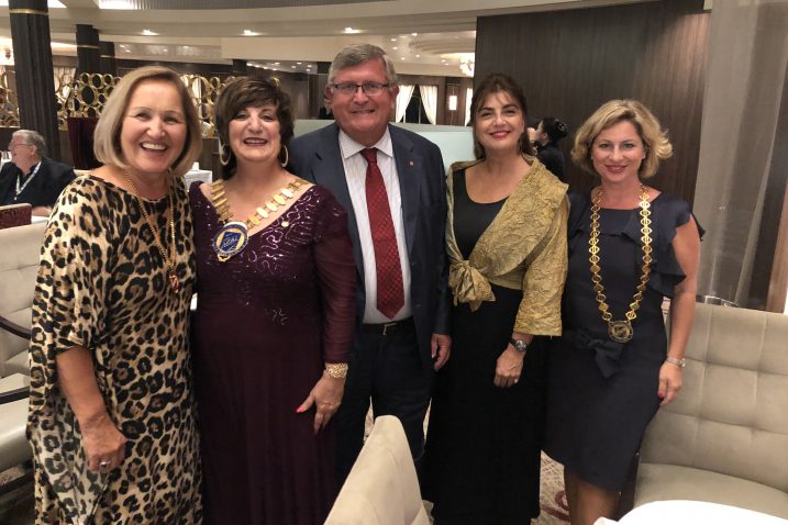 Katica Hauptfeld, Lavonne Vitman, Daniela Ortelo i Irena Peršić Živadinov u Miamiju