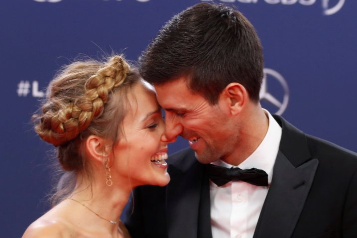 Jelena i Novak Đoković/Foto REUTERS