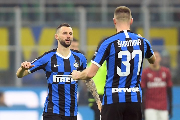 Marcelo Brozović i Milan Skriniar (Inter)/Foto REUTERS