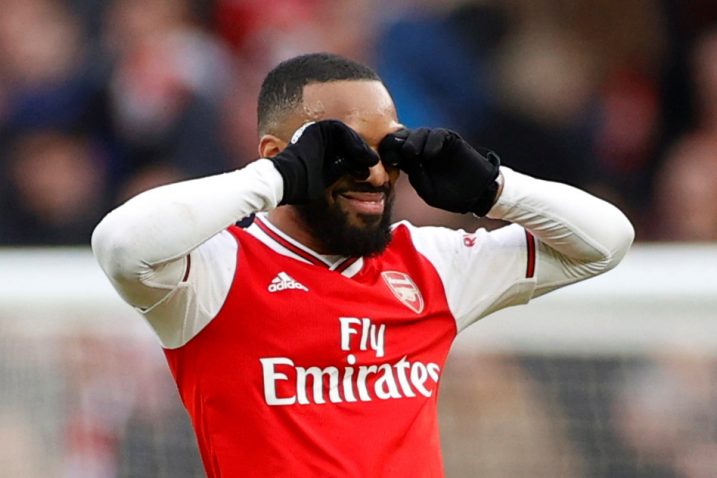 Alexandre Lacazette (Arsenal)/Foto REUTERS