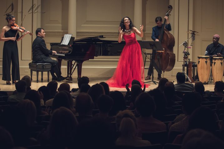 Lela Kaplowitz u Carnegie Hallu / Foto Danijel MIRKOV
