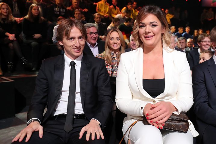 Luka Modrić i Sandra Perković/G.STANZL/PIXSELL