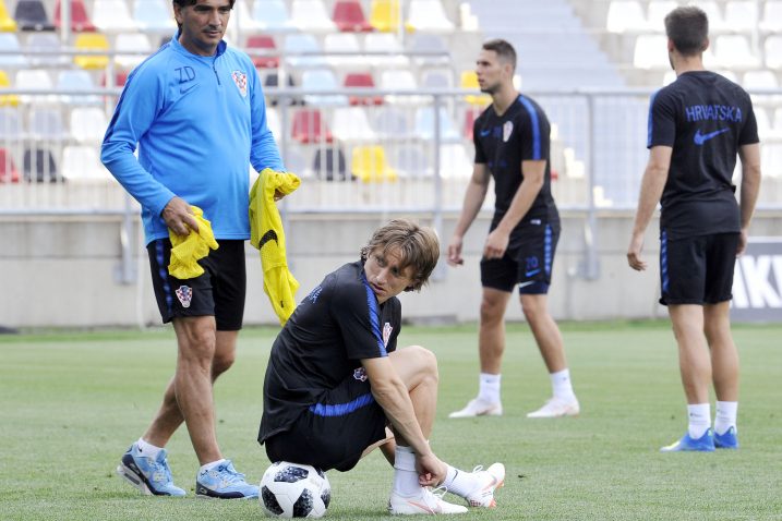 Zlatko Dalić i Luka Modrić/R. BRMALJ