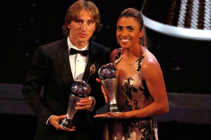 Luka Modrić i Marta/Foto REUTERS