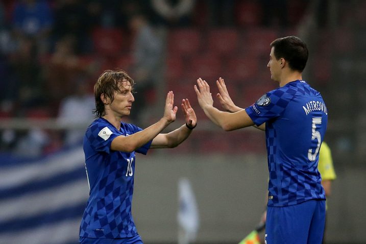 Luka Modrić i Matej Mitrović/I. KRALJ/PIXSELL