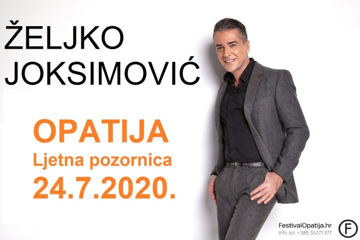 Željko Joksimović u Opatiji /PR