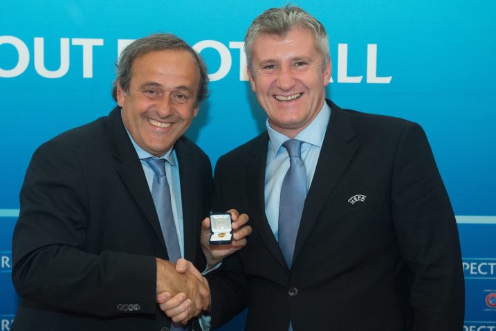 Michel Platini i Davor Šuker