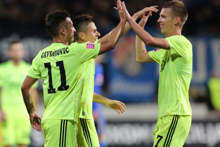 Mario Gavranović i Dani Olmo/Foto PIXSELL