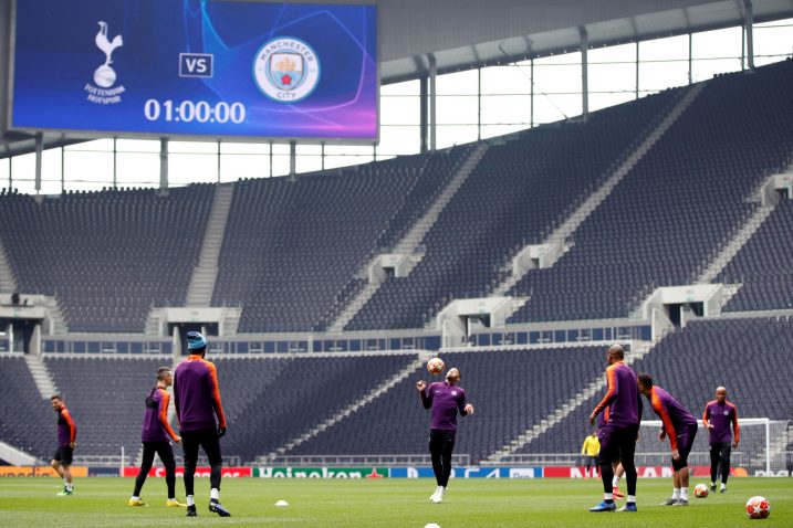 Manchester City je prvi europski gost na novom stadionu Tottenhama/Foto REUTERS