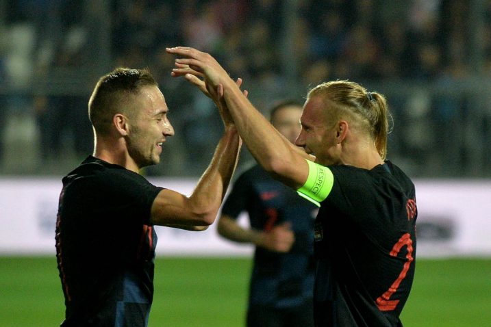 Marko Rog i Domagoj Vida/D. ŠKOMRLJ