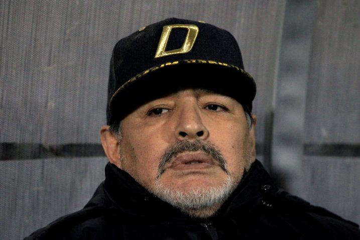 Diego Armando Maradona/Foto REUTERS