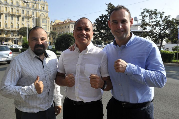 Marko Marović, Ante Vičević i Mario Preskar/R. BRMALJ