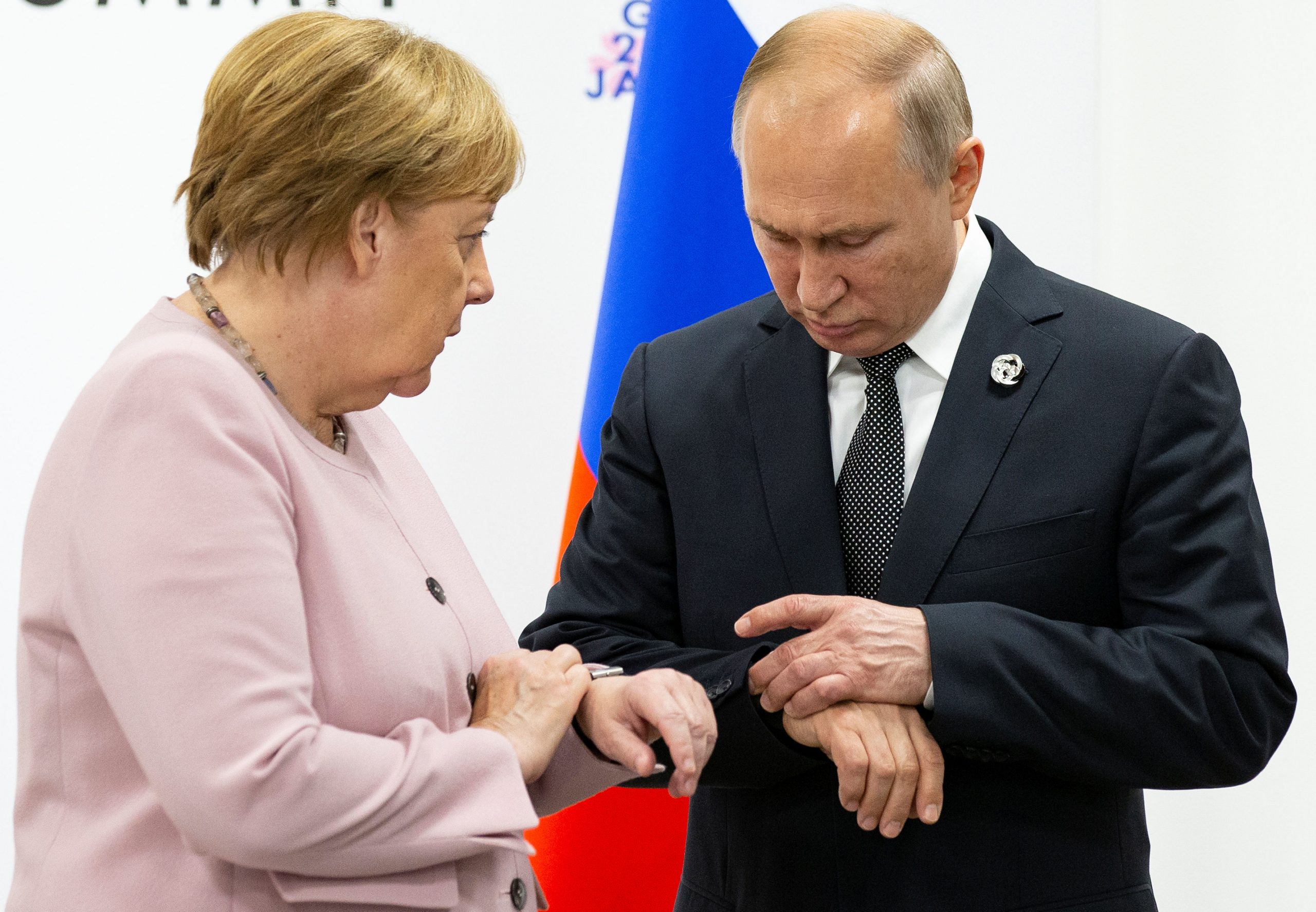 Angela Merkel i Vladimir Putin / Foto: REUTERS