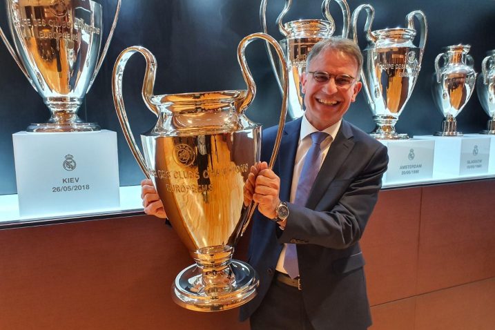 Gari Capelli na Santiago Bernabeu