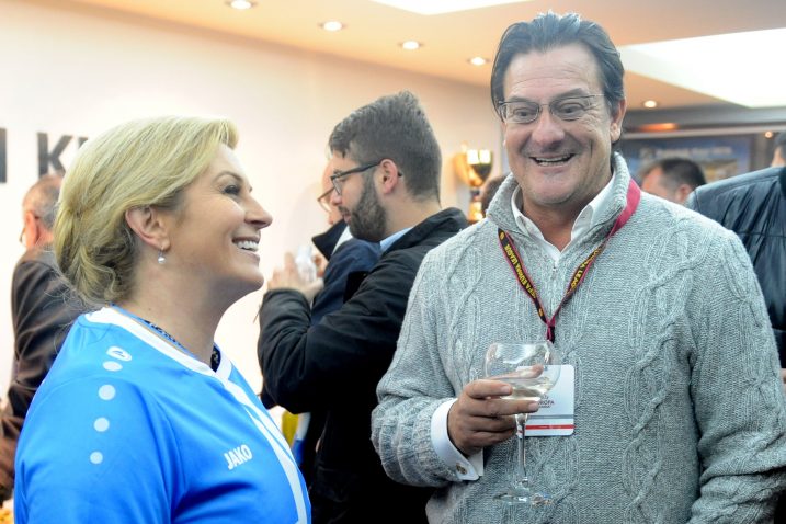 Kolinda Grabar-Kitarović i Damir Mišković/Foto Ivica Tomić