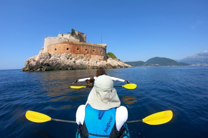 Konačno cilj - dolazak pred rt Oštro na Prevlaci