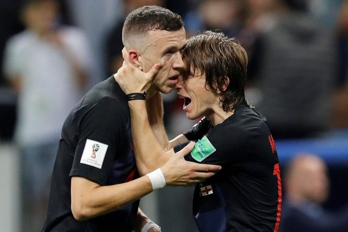 Ivan Perišić i Luka Modrić/Foto REUTERS