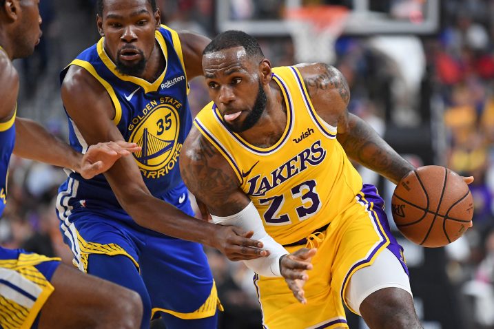 LeBron James i Kevin Durant/Foto REUTERS