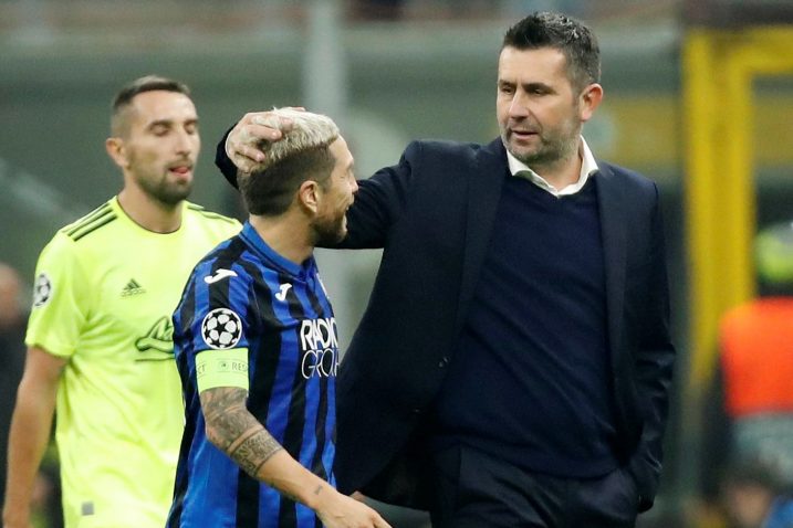 Alejandro Gomez (Atalanta) i Nenad Bjelica/Foto REUTERS