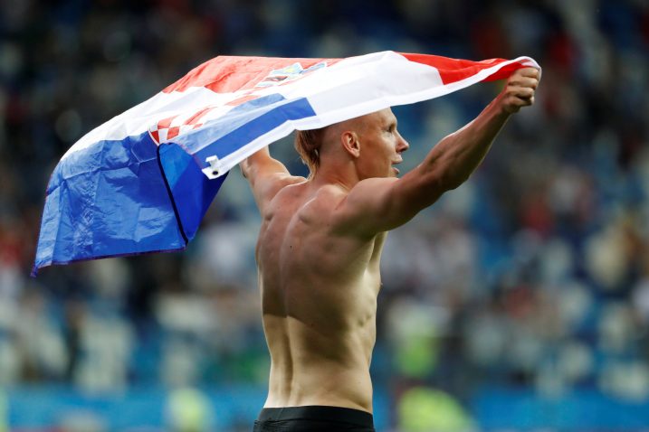 Domagoj Vida i suigrači podijelit će na ime premija 40 posto zarade od FIFA-e/Foto REUTERS