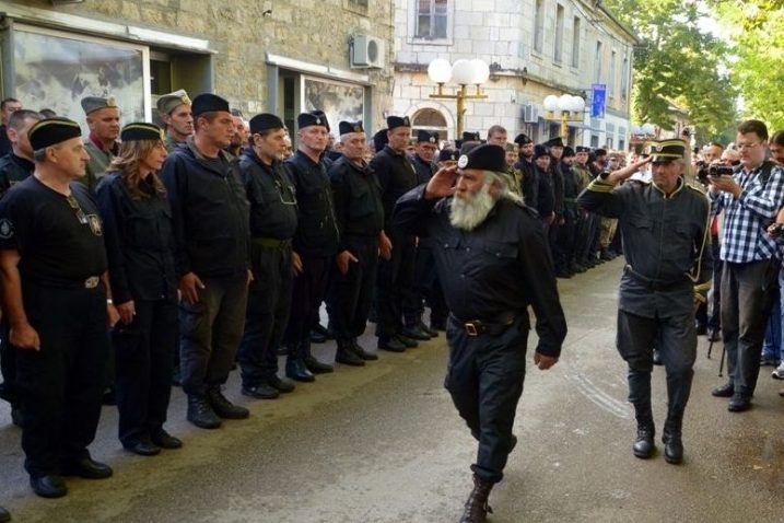 Jedan od četničkih skupova u Bileći / foto: mojahercegovina.info