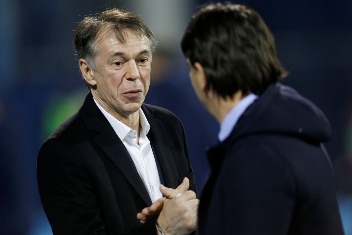 Nikola Jurčević i Zlatko Dalić/Foto REUTERS