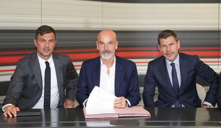 Paolo Maldini, Stefano Pioli i Zvone Boban