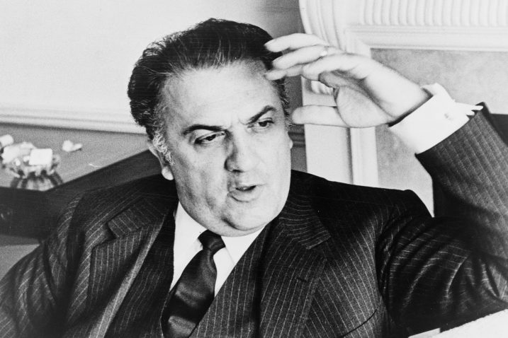 Federico Fellini - cijela mu se Italija, ali i svekolika filmska svjetska javnost s dubokim i velikim poštovanjem poklonila, kao što to najveći među velikima uistinu zaslužuju