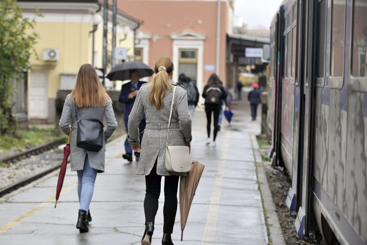 Vlakom se do sada vozilo u prosjeku između šezdeset i sedamdeset korisnika dnevno / Foto Vedran KARUZA