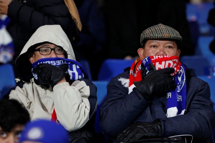 Slika sa tribina londonskog derbija koja govori puno toga/Foto REUTERS