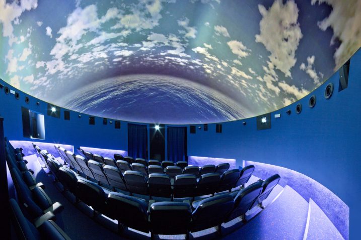 Riječki digitalni planetarij raspolaže kupolom za projekcije promjera osam metara