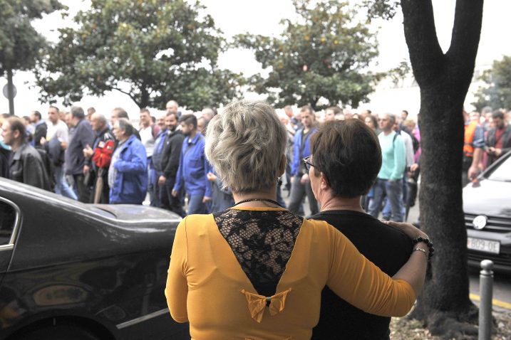 S prosvjedne šetnje trećemajaca / Foto Vedran Karuza