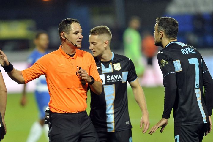 Sudac Fran Jović, TIbor Halilović i Zoran Kvržić/Foto Arhiva NL