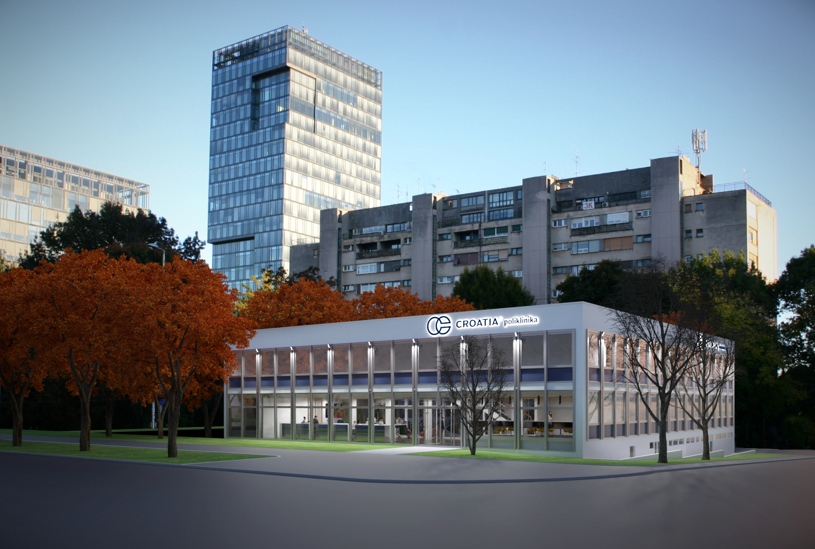 OTVORENA NOVOUREĐENA CROATIA POLIKLINIKA U ZAGREBU Novi list