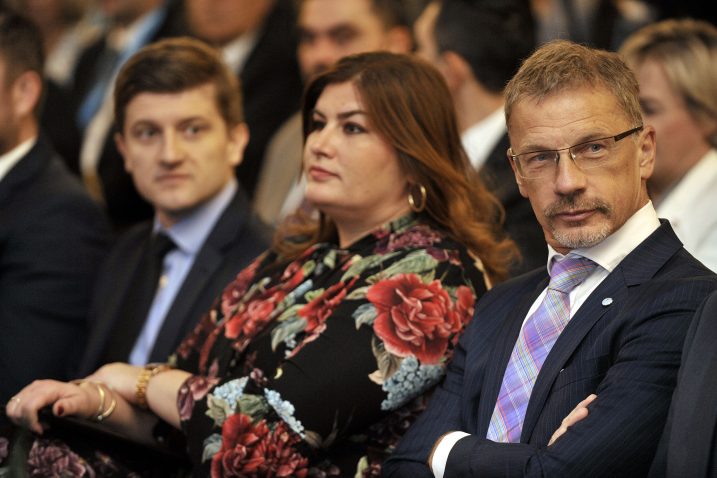 Zdravko Marić, Gabrijela Žalac i Boris Vujčić / Snimio Davor KOVAČEVIĆ